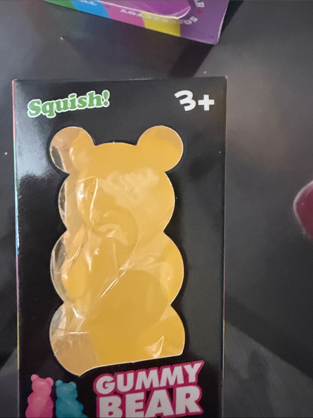 Yellow Gummy Bear Plush Toy -